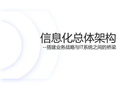 架构进阶 解读信息化总体架构，搭建业务战略与IT系统之间的桥梁——以投资信息咨询为例